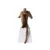 Creative Abstract Metal Human Sculpture Craft Irregular Thinker Statue Bar Cabinet Entryway Ornament Gift Indoor Decoration