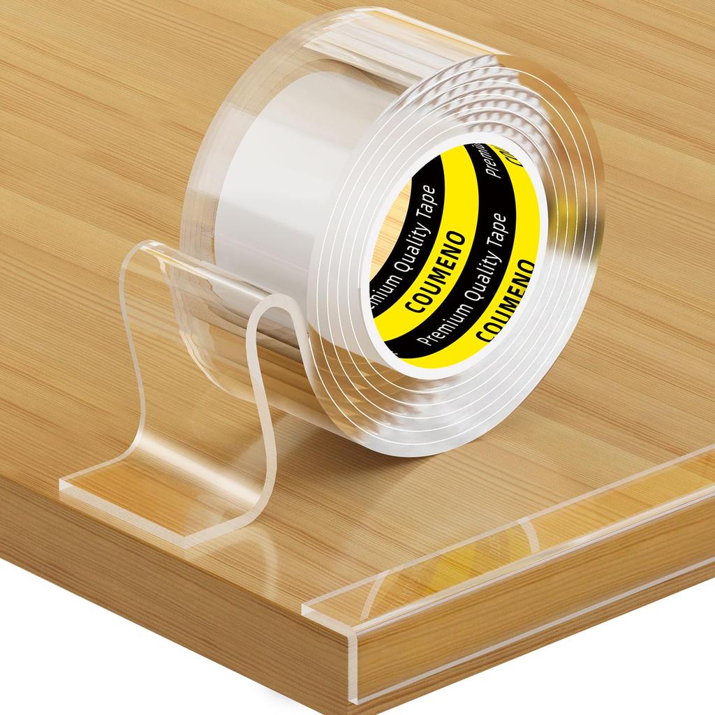 COUMENO Transparent Corner Furniture Corner Protection Tape for and Classroom 2m 40mm 2mm Thick Protector, Home, Nursery, Kindergarten, Safety, Long,