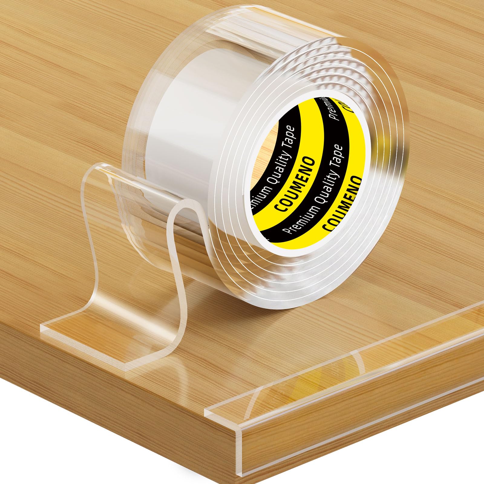 

COUMENO Transparent Corner Furniture Corner Protection Tape for and Classroom 2m 40mm 2mm Thick Protector, Home, Nursery, Kindergarten, Safety, Long,