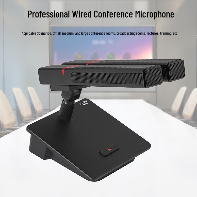 HuiDu DK-306 Pro Wired Cardioid Gooseneck Condenser Conference Microphone