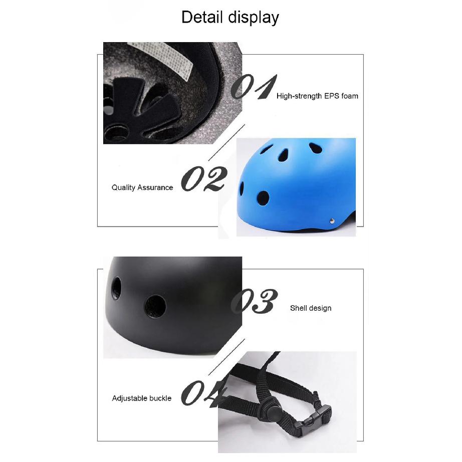 Adult Children's Skateboard Helmets Outdoor Sports Skiing Cycling Roller Skating Helmets Rock Climbing Safety Protection Helmets