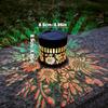 Cross Solar Mandala Sunflower Outdoor Wall Lamp Garden Decoration