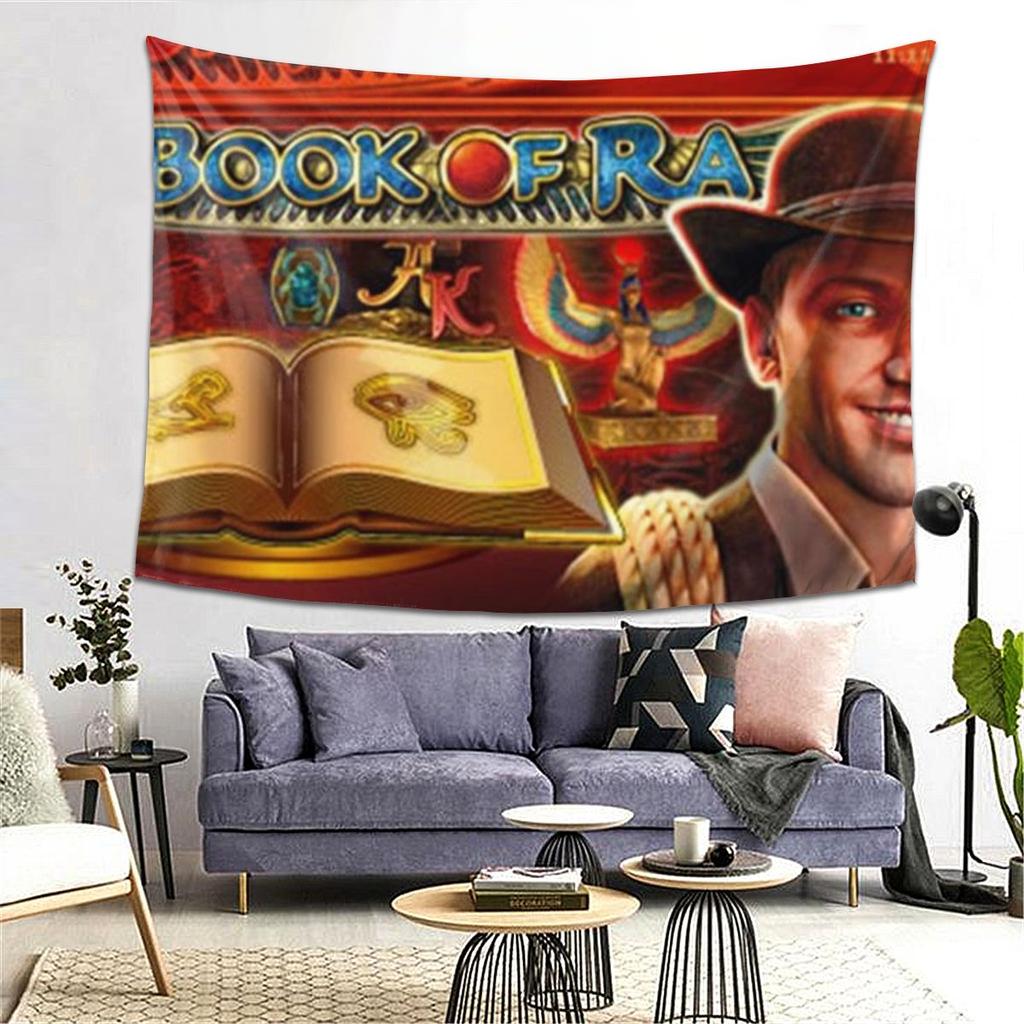 Arazzo Book Of Ra Decorazione Artistica Arazzi Estetici per Soggiorno Camera da Letto Casa Tessuto da Parete Appeso a Parete