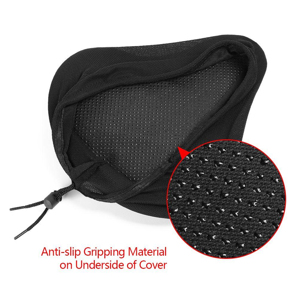 Wide Big Bum Sporty Thickened Bike Seat Pad Cycling Accessories Silicone Saddle Cover Gel Cushion