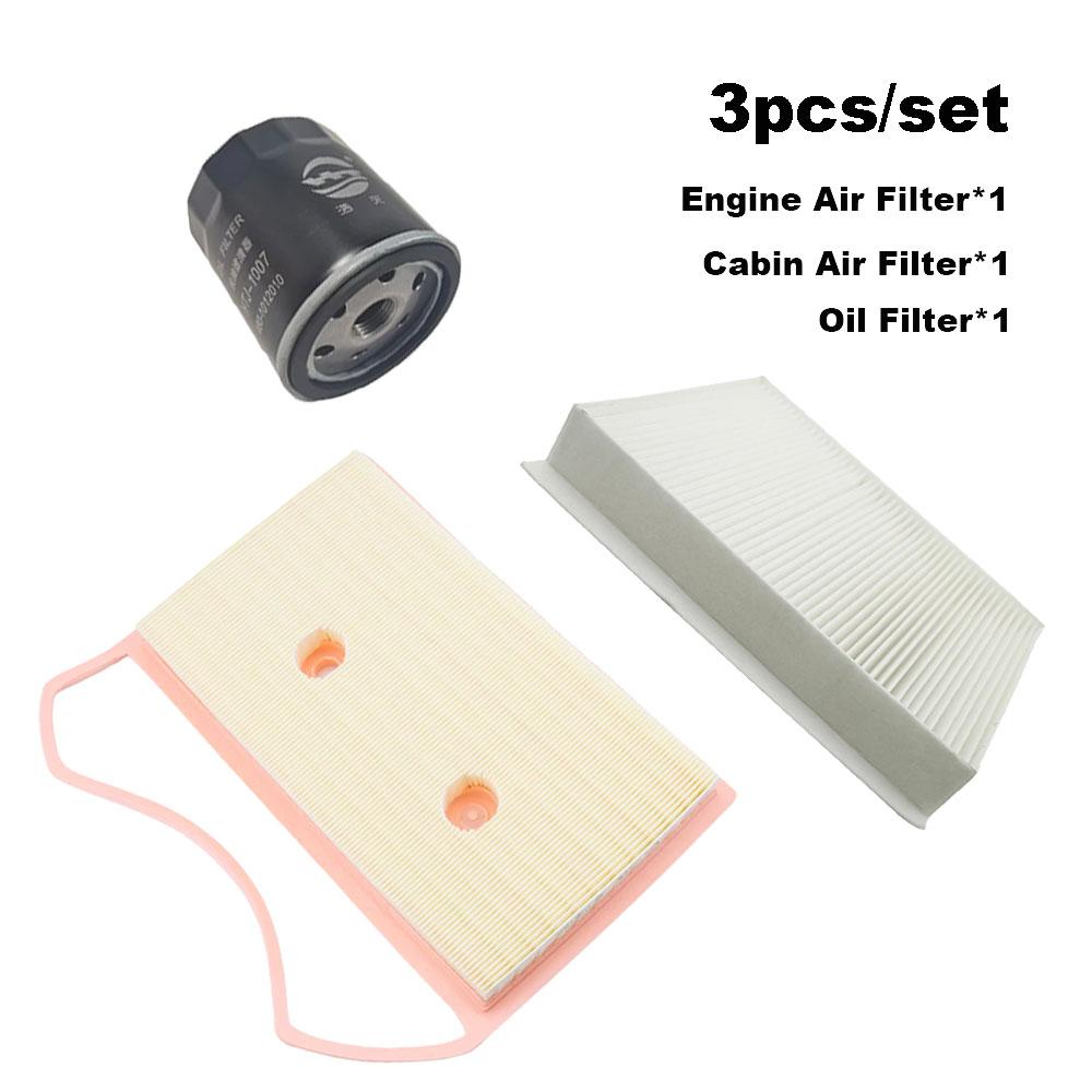 Filter Set For JAECOO J7 7 2024 2025 PHEV Omoda 9 C9 AC Engine Air Oil Filter Kit Accessories 151000256AA T218107011 4801012010