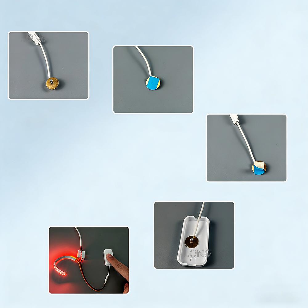 Comutator Tactil Mini Comutator Dimmer Pătrundător Senzor Capacitiv Ascuns DC 3.7-24V 2.5A Comutator LED Monitor Nivel Apă