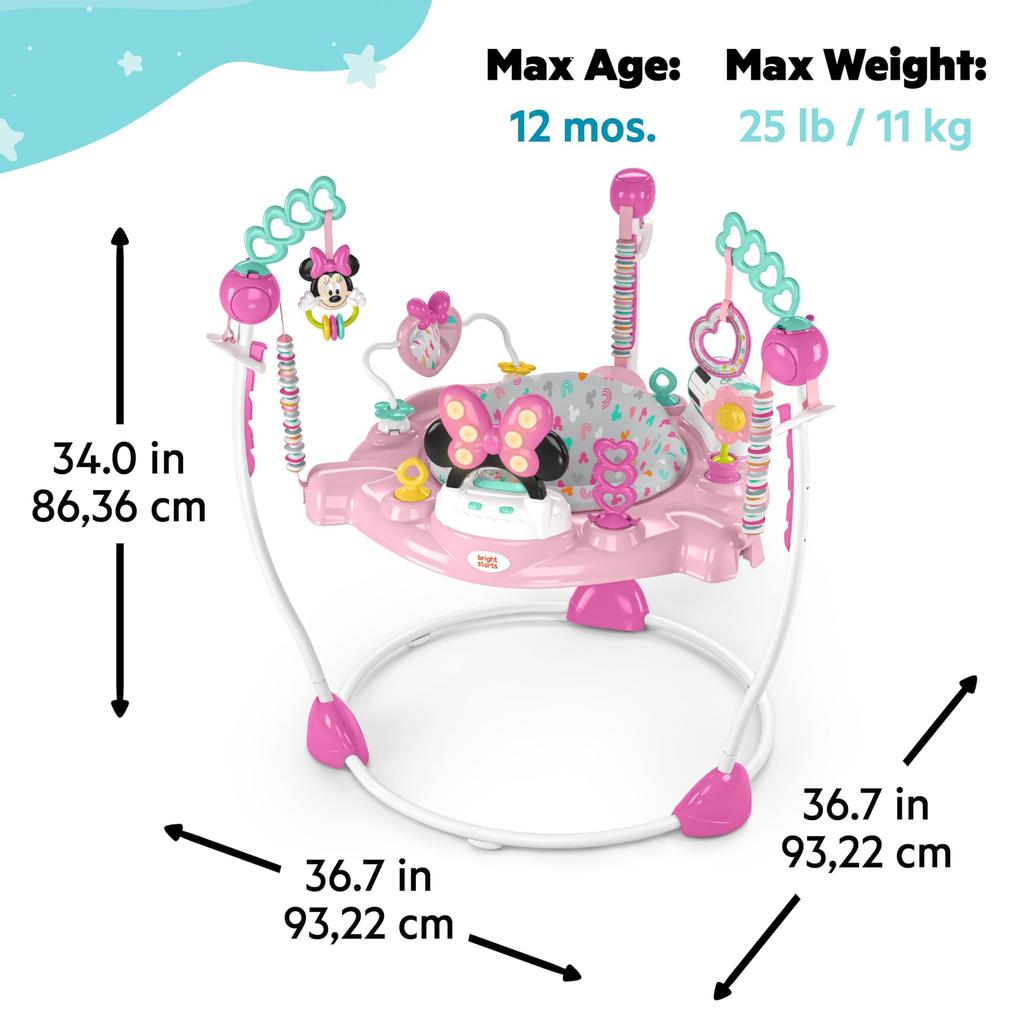 Kids II Japan Bright Starts Minnie Mouse Forever Best Friend Jumper av Kids II (13062)