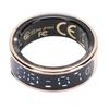 Smart Ring with Display Screen Sleep Tracker Ring Water Proof Fitness Ring Gesture Control Step Counting Gold ID 18.2mm