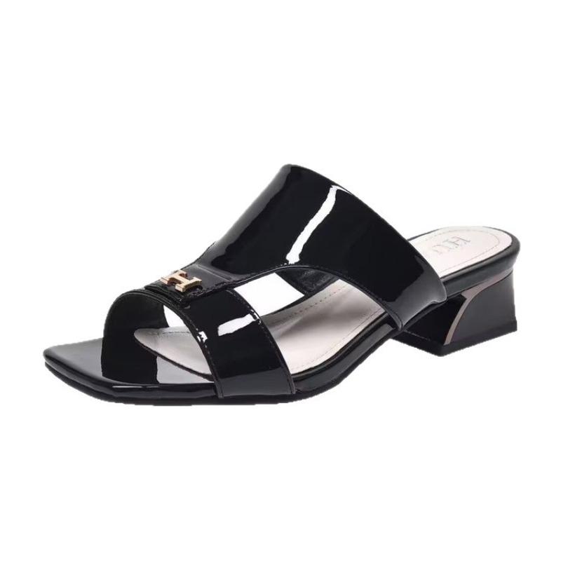 Damenschuhe mit niedrigem Absatz, Strandschuhe, Hausschuhe