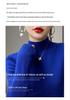 Korean Style Slim Fit Ribbed Knit Sweater - Women's Long Sleeve Half High Collar