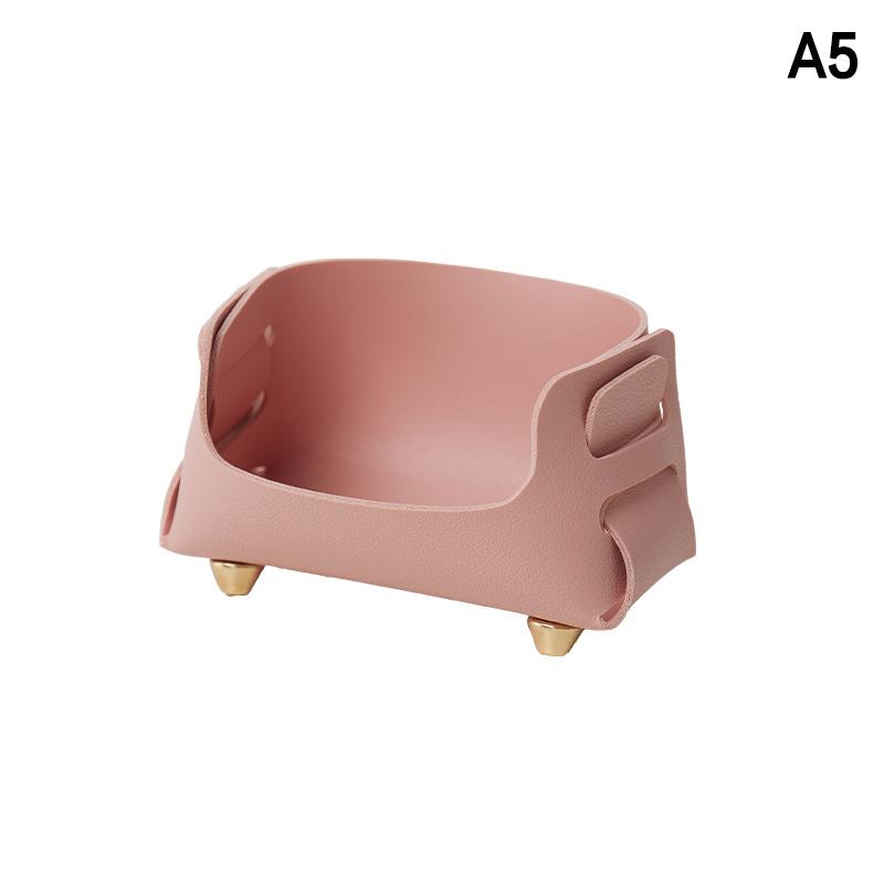 texturePU Business Card Holder with 2 Sections Desktop Display Stand for Office Desk Card Organization Professional Use