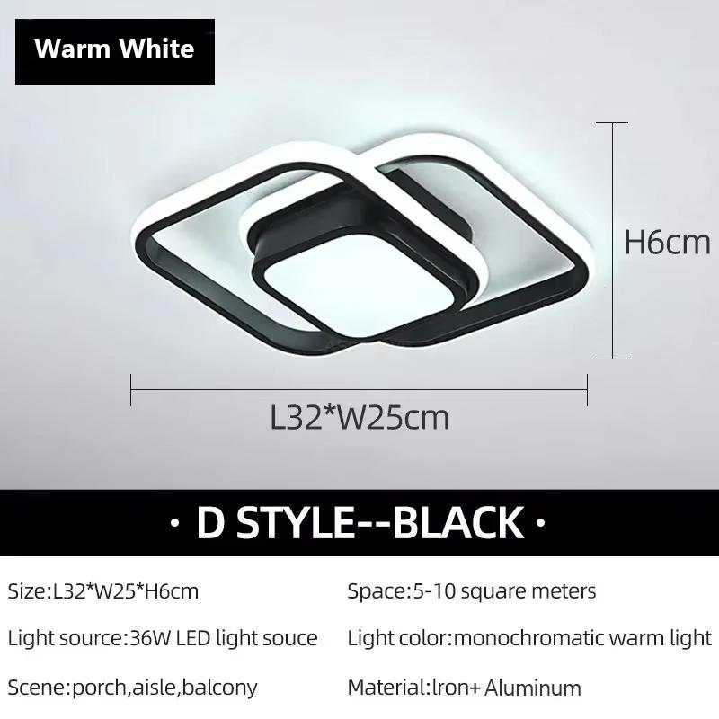 Modern LED Ceiling Light  led ceiling Light For Living Room Aisle Hallway Corridor Balcony Foyer Home Indoor Decoration