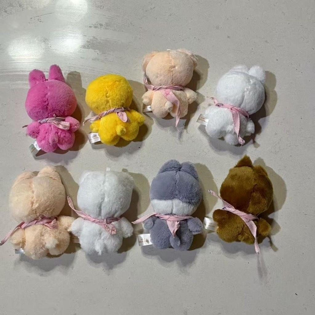 Plush Skzoo Keychain Wandering Plush Toy Water Scarf Bean Eye Li Longfu Keychain Pendant Children'S Creative Toy