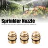 3PCS 180 Degree Sprinkler Head G1/2  Male Thread Refraction Sprinkler Nozzle  Outdoor Cooling