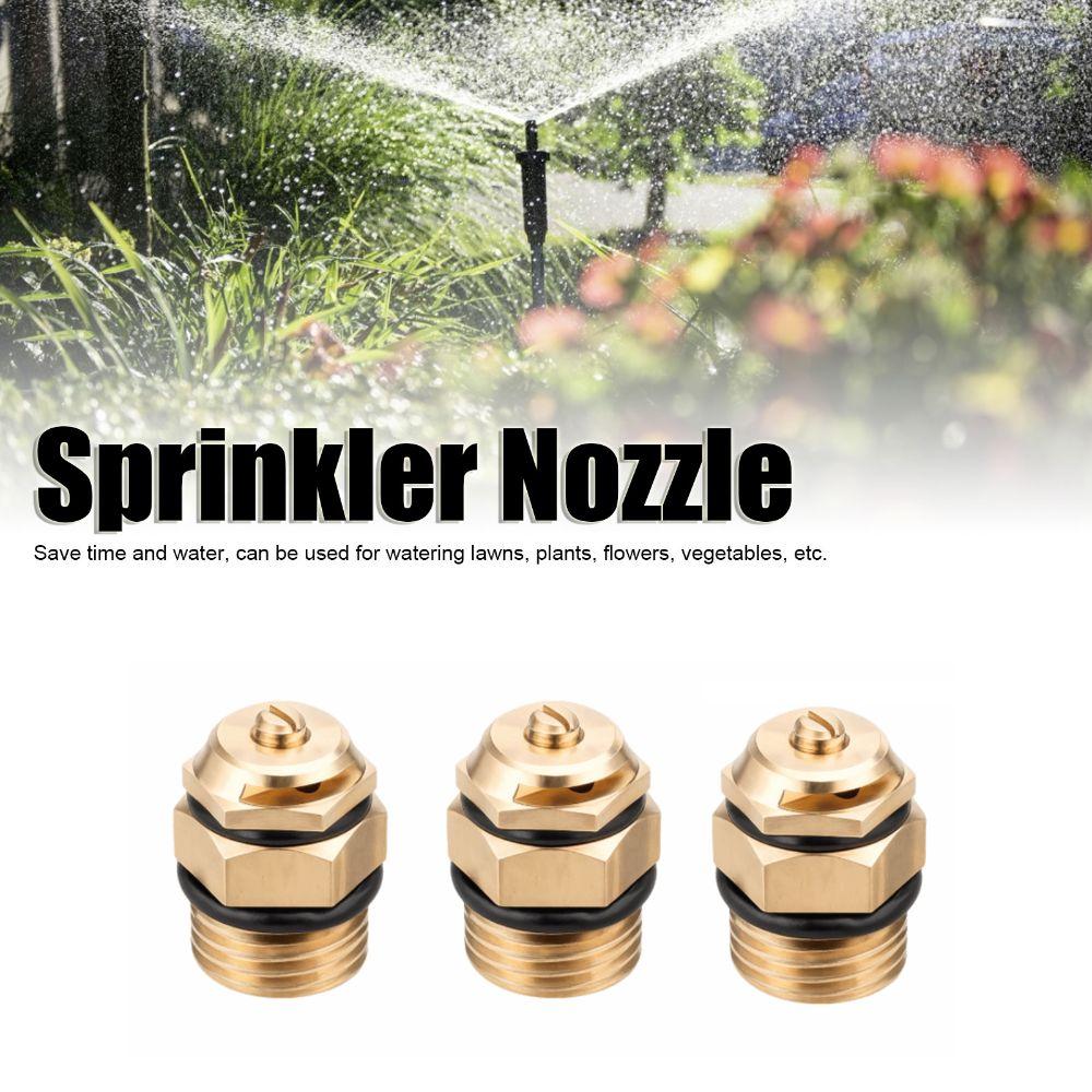 3PCS 180 Degree Sprinkler Head G1/2  Male Thread Refraction Sprinkler Nozzle  Outdoor Cooling