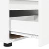 TV Cabinet with Drawers White 100 x 48 x 43 cm Engineered Wood