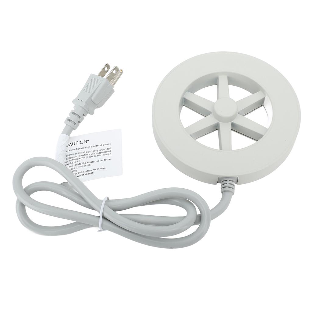 Bird Bath Heater for Outdoors Automatic Constant Temperature Heating Birdbath Water Heater Deicer fo