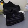 Fashion All Matching Slim Plus Cashmere Warm Women's Shoes Temperament Wear 12 Cm High Heel 10cm Small Cotton Shoes Large Size Shoes