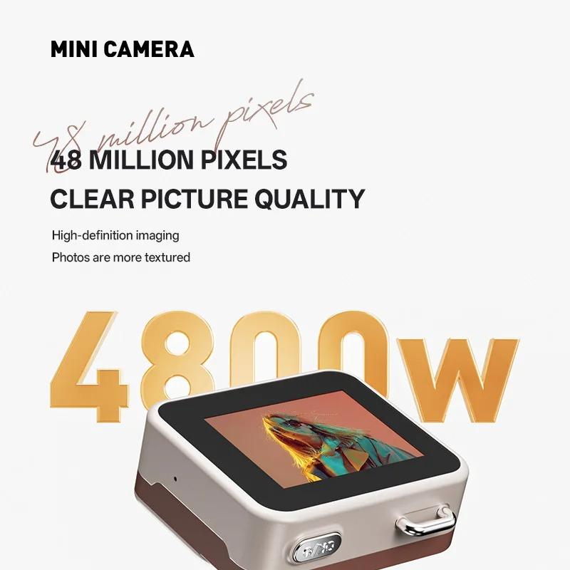 New HD CCD Retro Mini Compact Digital Camera Outdoor Photography Travel Photography Video Camera Kids Birthday Gift