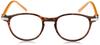 Dulton Bonox Series Reading Glasses Brown/Yellow +1.0 YGJ76BYL/1