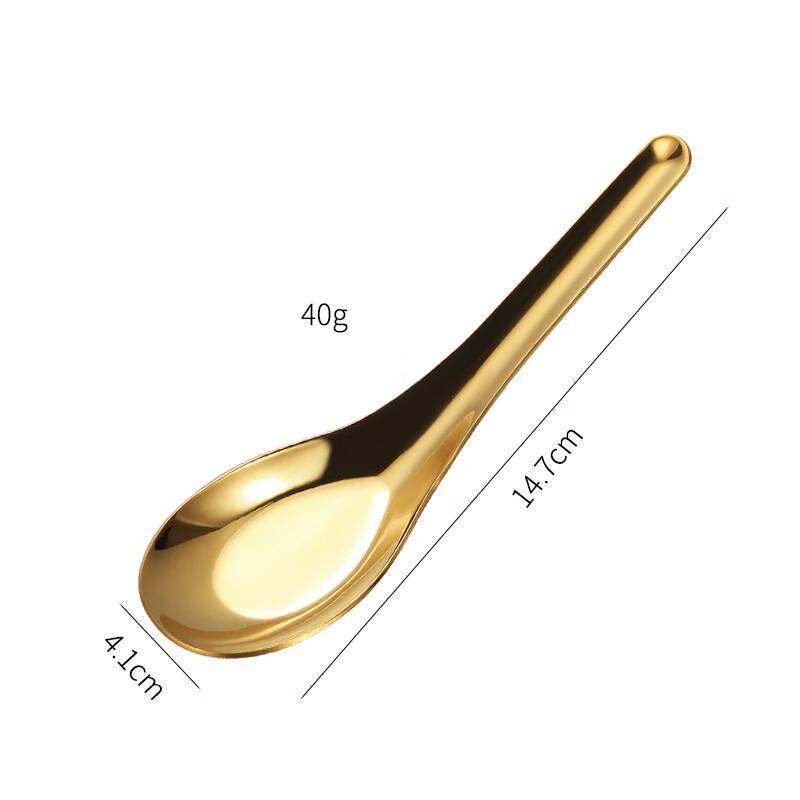 304 Stainless Steel Dining Spoon Large 10-pack
