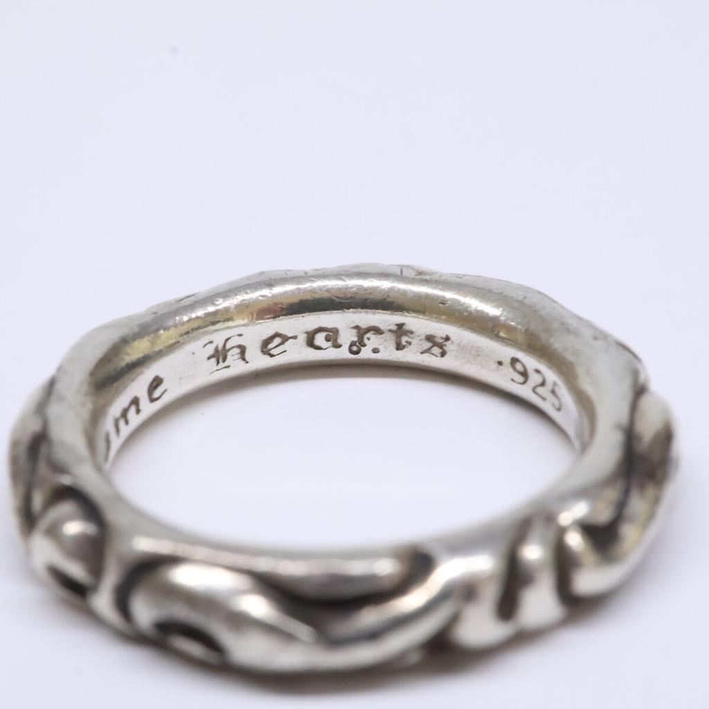 Chrome Hearts 925 1994 Scroll Band Ring ring SilverUsed