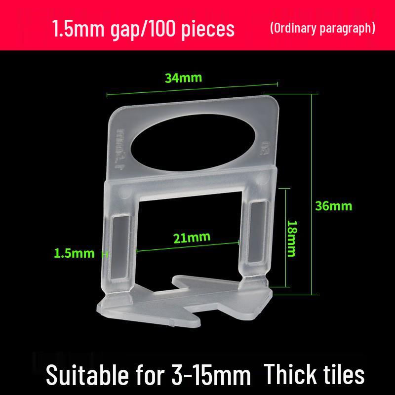 Tile Leveling Clips: Precision Floor Tile Alignment Tool