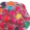 Duhová dřevěná struktura Mačkací míček Měkký TPR Fidget pro uvolnění stresu Tvarovatelný Pomalé vracení do původního tvaru Přenosný dekompresní gadget pro děti i dospělé