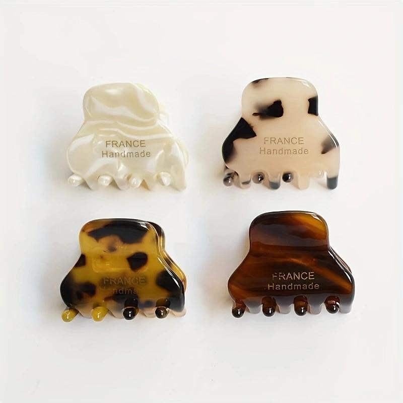 Mini Acetate Hair Claw Cute Small Size Hair Clamps Grab Elegant Side Pin Hairpin Hair Clips Women Hair Accessories