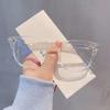 1PC New Vintage Transparent Computer Glasses Frame Women Men Anti Blue Light Eyewear Blocking Glasses Optical Spectacle
