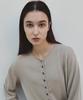 Leopeusaideuhwaiteulabel Petite Button Cardigan Greige
