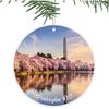 Washington Dc Christmas Ornament,Washington Monument,Funny Holiday Keepsake Xmas Tree Hanging Decor,Gift for Friends,Family