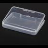 5Pcs Plastic Transparent With Lid Storage Box Collection Container Case Part Box