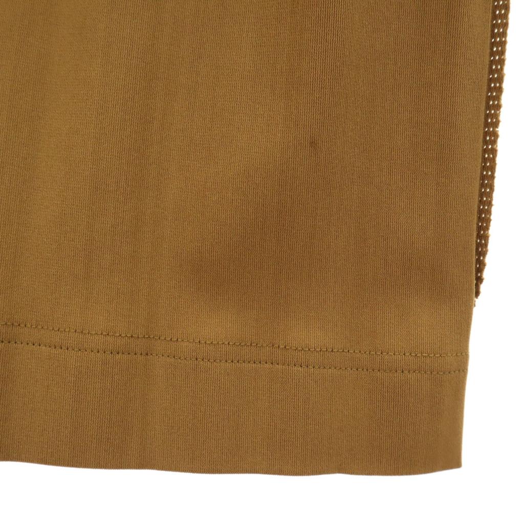 ISSEY MIYAKE Me Made In Japan Midi Length Pleated Skirt Brown Women Used