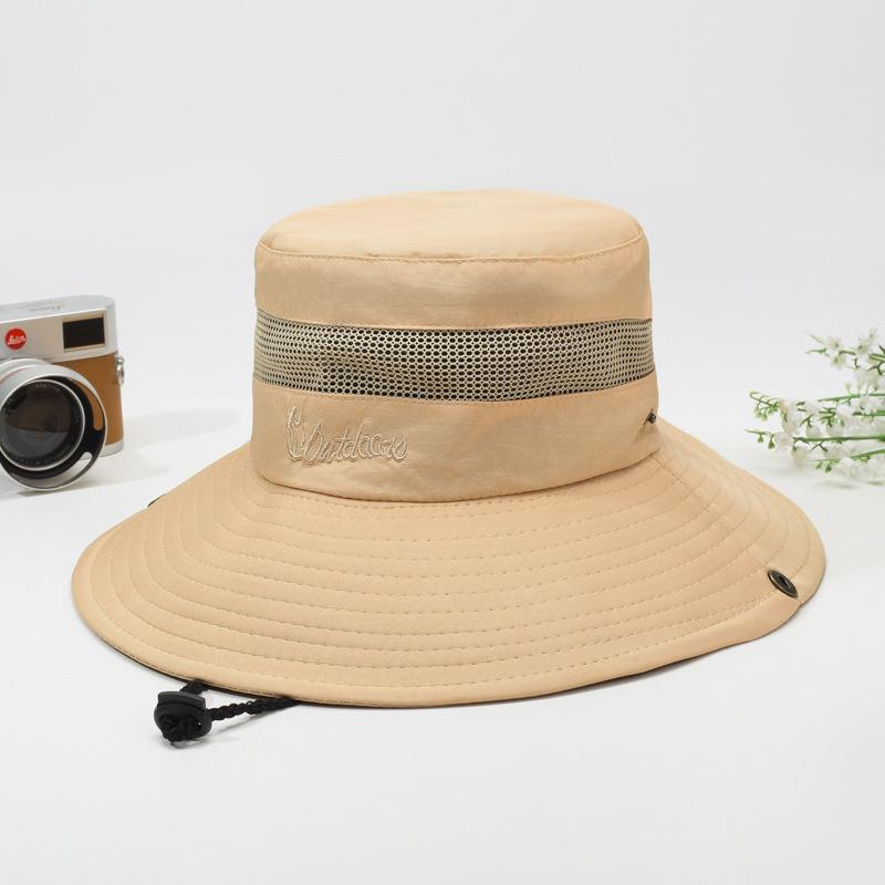 Fisherman Unisex Autumn Hat Cowboy Hat Windproof & Quick-drying Mountaineering Hat Sun Protection Hat for Hiking Outdoor