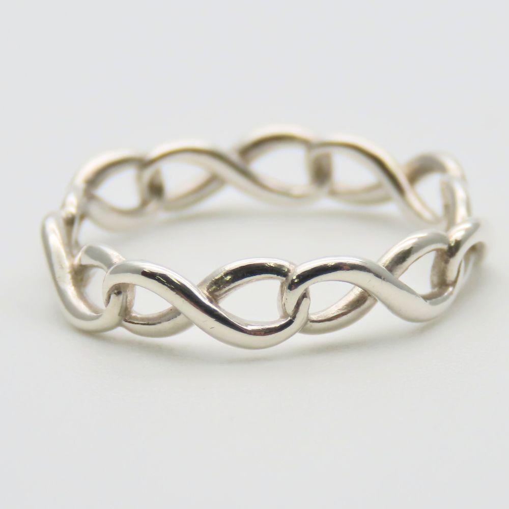 Used TIFFANY&Co. Ring Infinity EU#48.5 Silver925 1.29g Silver Accessories