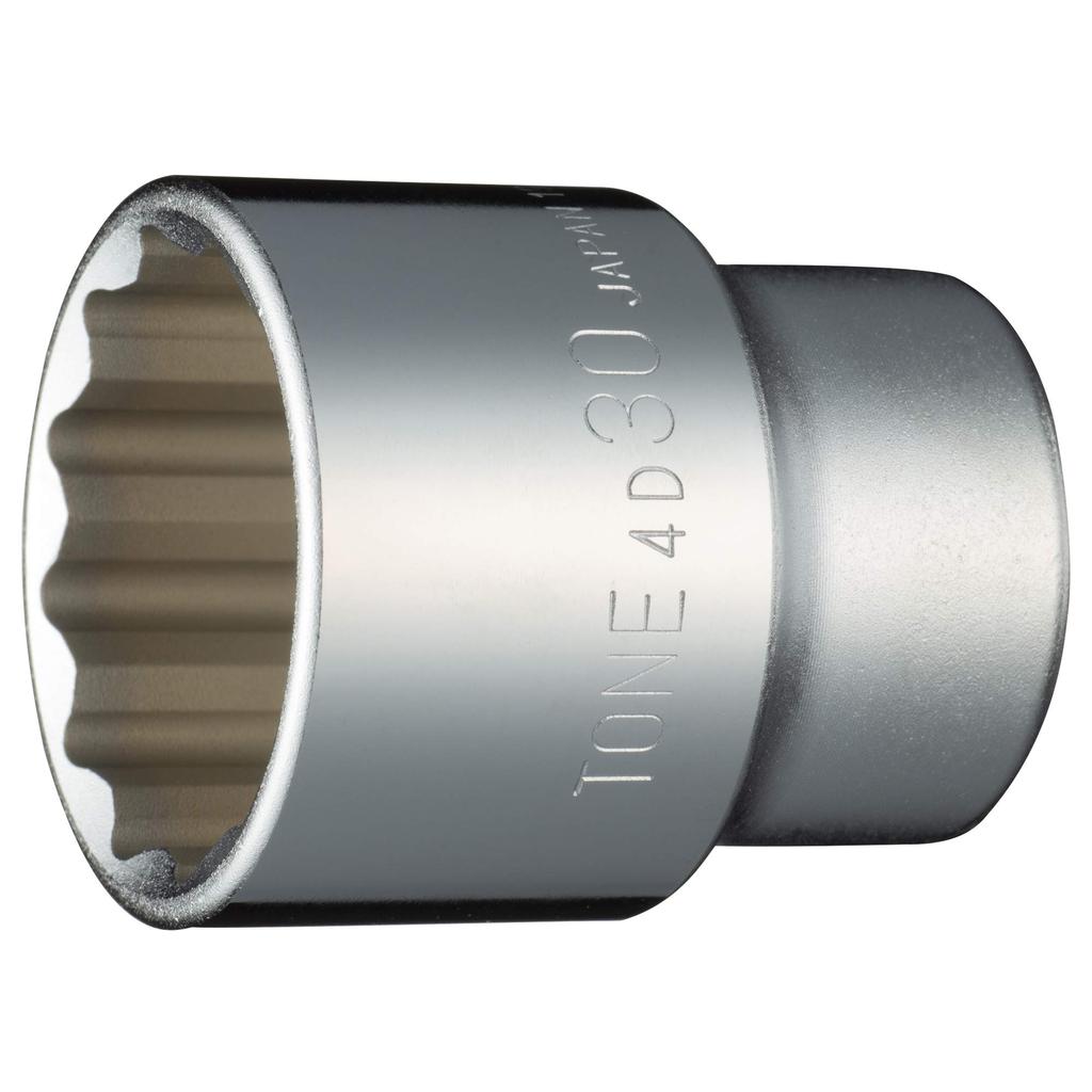 TONE Socket Drive Angle Width Across Flats 30mm (12 Squares) HP4D-30 12.7mm (1/2")