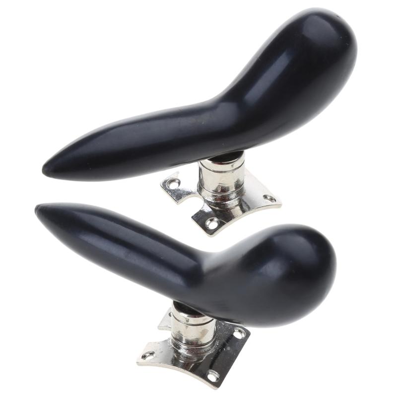 Hand Holder Saddle Rest with Fixing Screws and Base Hand Holder Bakelite Woodwind Instrument Accessories Parts