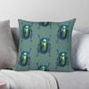 Tansy Beetle Insert Pillowcase Polyester Linen Velvet Creative Zip Decorative Home Cushion Cover