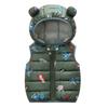 Toddler Baby Girls Winter Cartoon Windproof Coat Hooded Warm Outwear Waistcoat