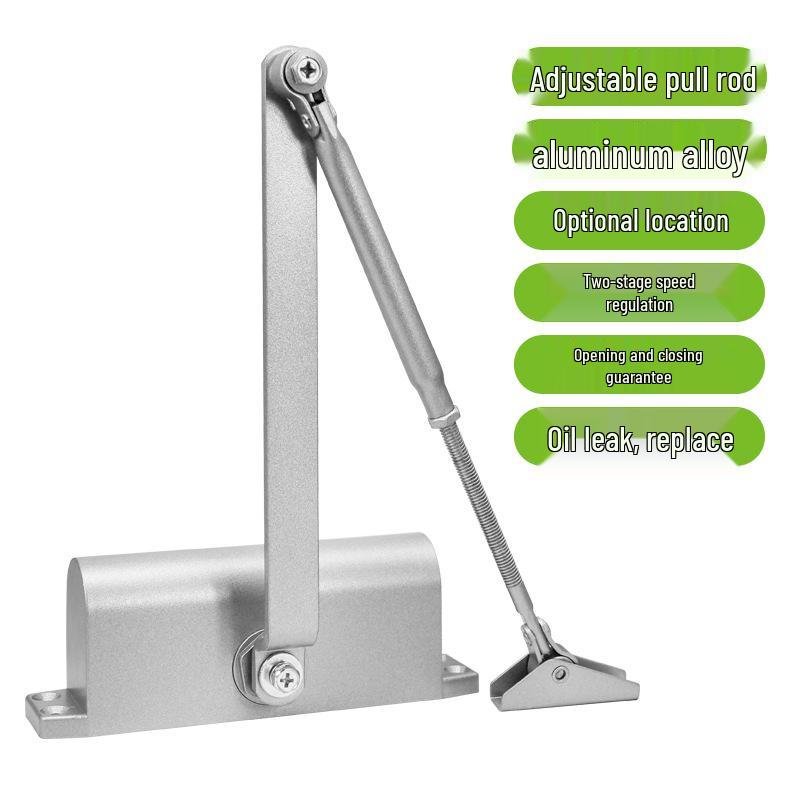 Hydraulic Automatic Sliding and Fire Door Closer - No Drill Installation