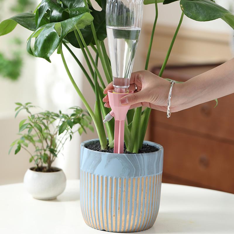 Japanese Automatic Drip Watering Device for Plants - Ideal for Travel and Busy Lifestyles