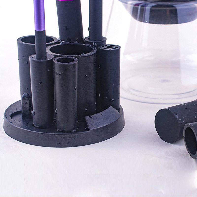 Buy Electric UV Makeup Brush Cleaner and Dryer Automatic Spin Cosmetic Brushes Machine Cleaning