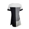 Damenmode Sommer neuer Trend Positionierungsdruck Rundhals Kurzarmkleid