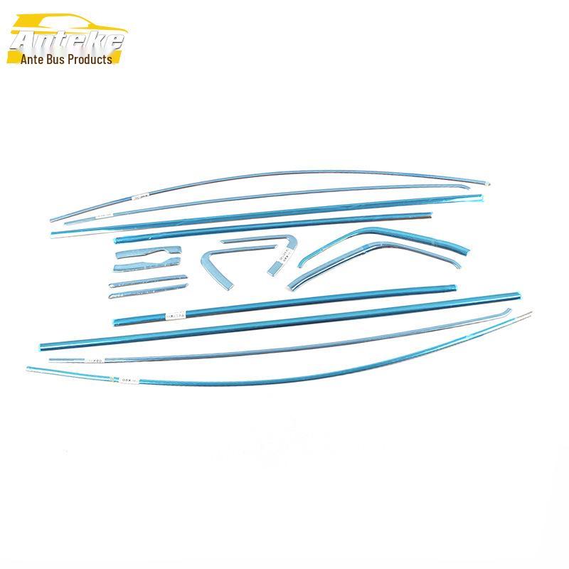 Lifan X50 Stainless Steel Window Trim Anti-Scratch Decorative Stickers