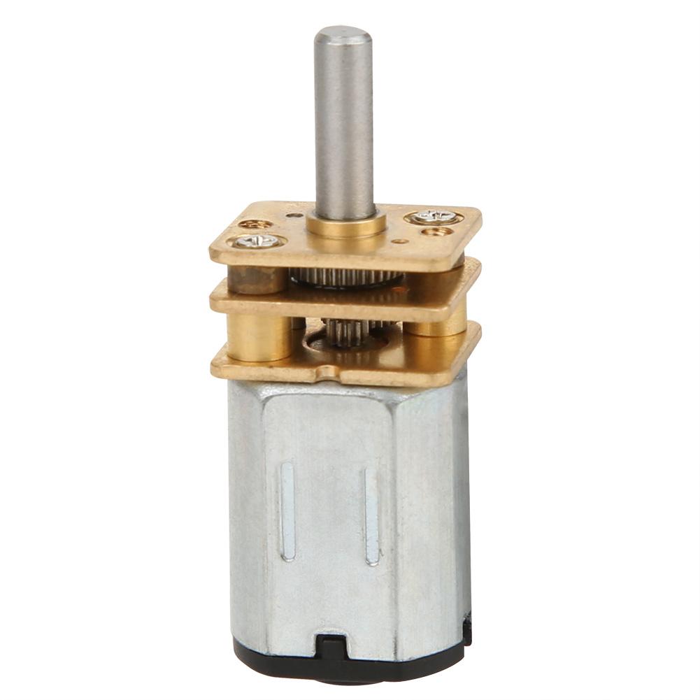 6mm Gearbox Motor All Metal Structure Low Noise High Torsion 300RPm 400RPm 500RPM DC6V