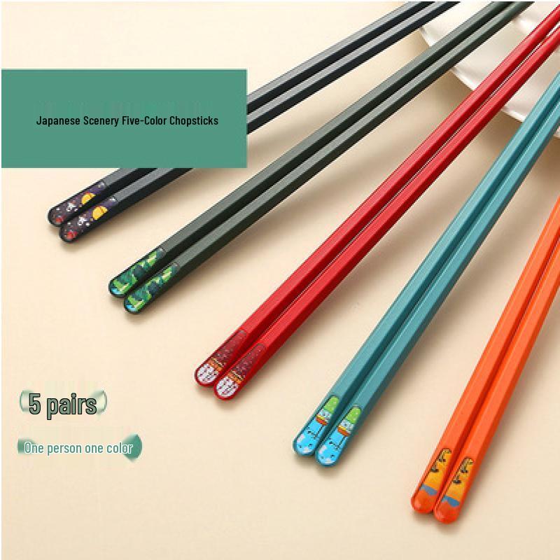 Zhishi Alloy Chopsticks Set