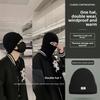 Knitted Winter Mens Hat With Windproof And Thermal Features For Cold Weather Wear