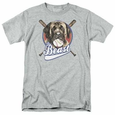 26 The Sandlot The Beast T Shirt Mens Licensed Baseball Movie Hercules Sport Gray Unisex T-Shirt