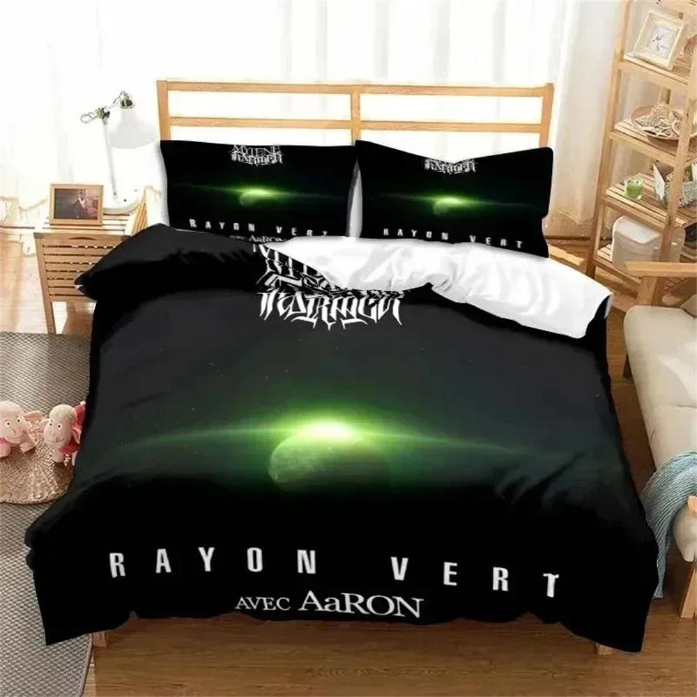 Set Biancheria da Letto Mylene Farmer Copripiumino Set Letto Coperta Copripiumino Federa Piumone King Queen Size per Ragazzi Adulti